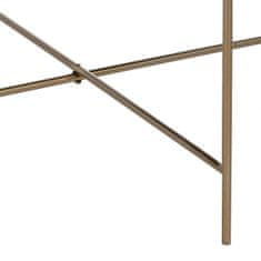 BigBuy Sredinska miza 65 x 65 x 40 cm Marmorno železo