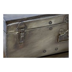 DKD Home Decor Prtljažnik DKD Home Decor Metal 67 x 41 x 26 cm