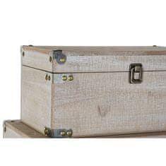 DKD Home Decor Prtljažnik DKD Home Decor Wood (34 x 19,5 x 16 cm) (64 x 39 x 34,5 cm) (56 x 34 x 31 cm) (48 x 29,5 x 26 cm) (40 x 24 x 21,5 cm) (5 p