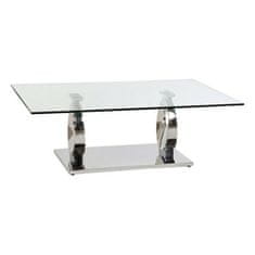 DKD Home Decor Stranska mizica DKD Home Decor PRAISE Crystal Steel (130 x 70 x 42 cm)