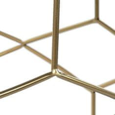 DKD Home Decor Stranska mizica DKD Home Decor Golden Metal White Marble 46 x 46 x 57 cm