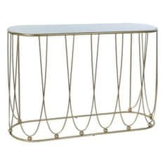 DKD Home Decor Konzola DKD Home Decor Golden Metal Marble 115 x 35 x 78 cm
