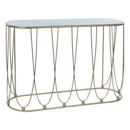 DKD Home Decor Konzola DKD Home Decor Golden Metal Marble 115 x 35 x 78 cm