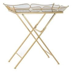 DKD Home Decor Stranska mizica DKD Home Decor Zlato ogledalo Kovina MDF Les 69 x 38 x 75 cm