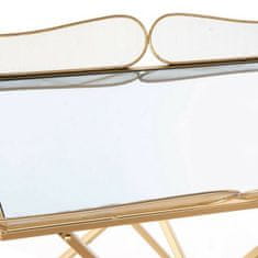 DKD Home Decor Stranska mizica DKD Home Decor Zlato ogledalo Kovina MDF Les 69 x 38 x 75 cm