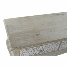 DKD Home Decor Konzola DKD Home Decor Bela Večbarvni les Mango les 92 x 42 x 81 cm