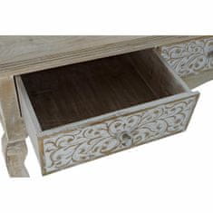 DKD Home Decor Konzola DKD Home Decor Bela Večbarvni les Mango les 92 x 42 x 81 cm