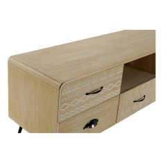 DKD Home Decor TV pohištvo DKD Home Decor Metal Paolownia wood (120 x 41 x 52 cm)