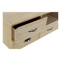 DKD Home Decor TV pohištvo DKD Home Decor Metal Paolownia wood (120 x 41 x 52 cm)