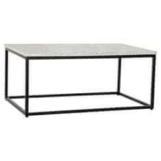 DKD Home Decor Stranska mizica DKD Home Decor White Black Stone Iron (100 x 61 x 44 cm)