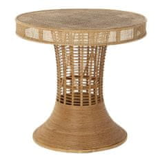 DKD Home Decor Stranska mizica DKD Home Decor Rattan (61 x 61 x 59 cm)