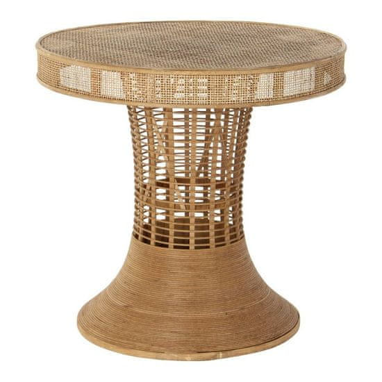 DKD Home Decor Stranska mizica DKD Home Decor Rattan (61 x 61 x 59 cm)