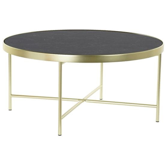 DKD Home Decor Stranska mizica DKD Home Decor Crystal Steel (82 x 82 x 40 cm)