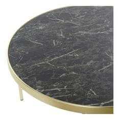 DKD Home Decor Stranska mizica DKD Home Decor Crystal Steel (82 x 82 x 40 cm)