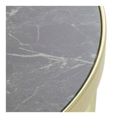 DKD Home Decor Stranska mizica DKD Home Decor Crystal Steel (82 x 82 x 40 cm)