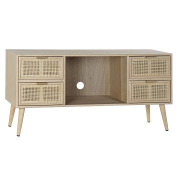 DKD Home Decor TV pohištvo DKD Home Decor Večbarvno Naravni les Paolownia MDF Les 120 x 42 x 60 cm