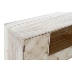 DKD Home Decor TV pohištvo DKD Home Decor 118 x 40 x 65 cm Kovina Svetlo rjava Paolownia les Borovina