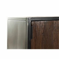 DKD Home Decor TV pohištvo DKD Home Decor Črna Temno rjava Kovina Recikliran les Plastika Mango les 135 x 42 x 60 cm
