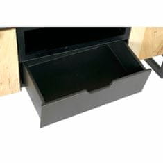 DKD Home Decor TV pohištvo DKD Home Decor Black Metal Acacia (165 x 40 x 50 cm)