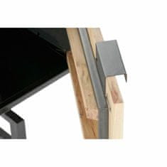 DKD Home Decor TV pohištvo DKD Home Decor Black Metal Acacia (165 x 40 x 50 cm)