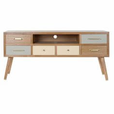 DKD Home Decor TV pohištvo DKD Home Decor Grey Cream Metal Melamin (140 x 40 x 67 cm)