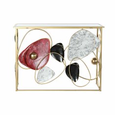 DKD Home Decor Konzola DKD Home Decor Abstract Metal (108 x 37 x 80 cm)