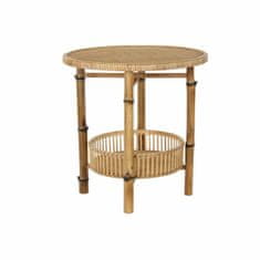 DKD Home Decor Stranska mizica DKD Home Decor Naravni les 60 x 60 x 61 cm Bambus
