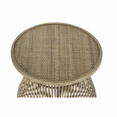 DKD Home Decor Stranska mizica DKD Home Decor Natural 61 x 61 x 64 cm