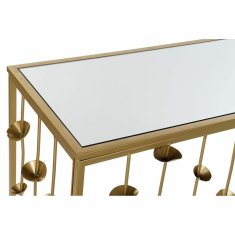 DKD Home Decor Konzola DKD Home Decor 120 x 43 x 81 cm Zrcalo Zlata kovina
