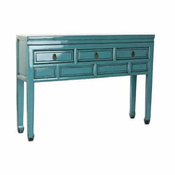 DKD Home Decor Konzola DKD Home Decor Blue Turquoise Metal 128 x 30 x 88 cm