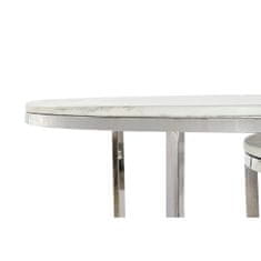 DKD Home Decor Komplet 2 miz DKD Home Decor Silver 91,5 x 91,5 x 46 cm