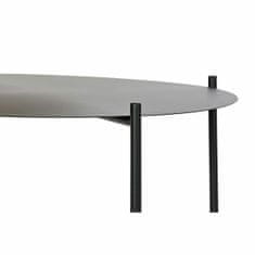 DKD Home Decor Stranska miza DKD Home Decor Rjava Črna Les Kovina (70,5 x 66,5 x 50 cm)