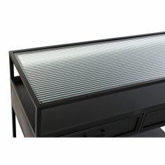 DKD Home Decor Konzola DKD Home Decor 8424001831364 Black Multicolor Metal Crystal 100 x 40 x 76 cm