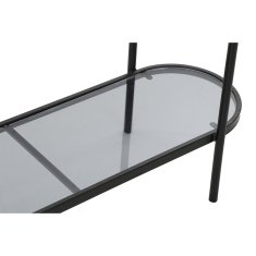 DKD Home Decor Konzola DKD Home Decor Črni les kristal železo (90 x 30 x 80 cm)
