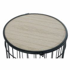 DKD Home Decor Stranska mizica DKD Home Decor Les Kovina (2 kosa) (40 x 40 x 40 cm) (36 x 36 x 36 cm)