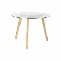DKD Home Decor Stranska mizica DKD Home Decor Wood Crystal (60 x 60 x 45 cm)
