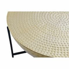 DKD Home Decor Stranska mizica DKD Home Decor Black Golden Steel (72 x 72 x 44,5 cm)