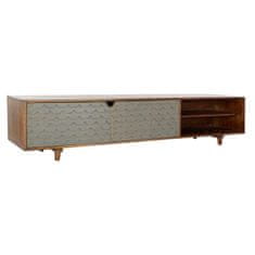 DKD Home Decor TV pohištvo DKD Home Decor 180 x 40 x 39,5 cm Sivo rjava Mango les