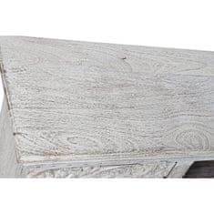 DKD Home Decor TV pohištvo DKD Home Decor 8424001858347 Kovina Bela Mango les 160 x 40 x 65 cm