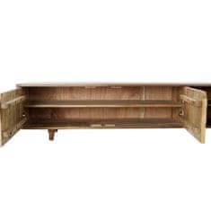 DKD Home Decor TV pohištvo DKD Home Decor 180 x 40 x 39,5 cm Sivo rjava Mango les