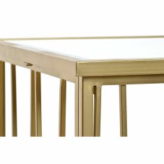 DKD Home Decor Konzola DKD Home Decor Ogledalo Golden Metal MDF (120 x 43 x 80 cm)
