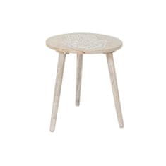 DKD Home Decor Stranska mizica DKD Home Decor Rjava Mango les (45,5 x 45,5 x 54,5 cm)