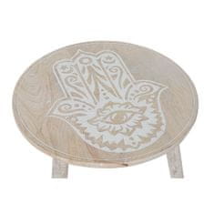 DKD Home Decor Stranska mizica DKD Home Decor Rjava Mango les (45,5 x 45,5 x 54,5 cm)