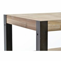 DKD Home Decor TV pohištvo DKD Home Decor 148 x 45 x 54 cm Črna kovina Les Rjava