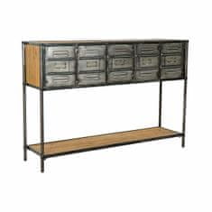DKD Home Decor Konzola DKD Home Decor rjava črna kovinska kovinska jelka 129,5 x 34 x 88 cm