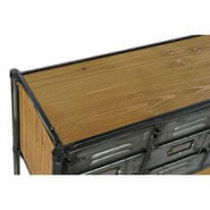DKD Home Decor Konzola DKD Home Decor rjava črna kovinska kovinska jelka 129,5 x 34 x 88 cm
