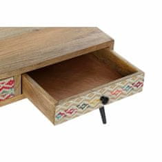 DKD Home Decor Stranska mizica DKD Home Decor 110 x 70 x 46 cm črna kovina rjava večbarvna mangov les