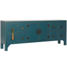 DKD Home Decor TV pohištvo DKD Home Decor Elja Temno modra MDF Les 130 x 24 x 51 cm