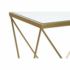 DKD Home Decor Console DKD Home Decor Mirror Golden Metal (102 x 36 x 81 cm) (97 x 31 x 76 cm) (2 kosa)