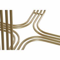 DKD Home Decor Stranska mizica DKD Home Decor Mirror Golden Metal (45 x 45 x 52 cm)